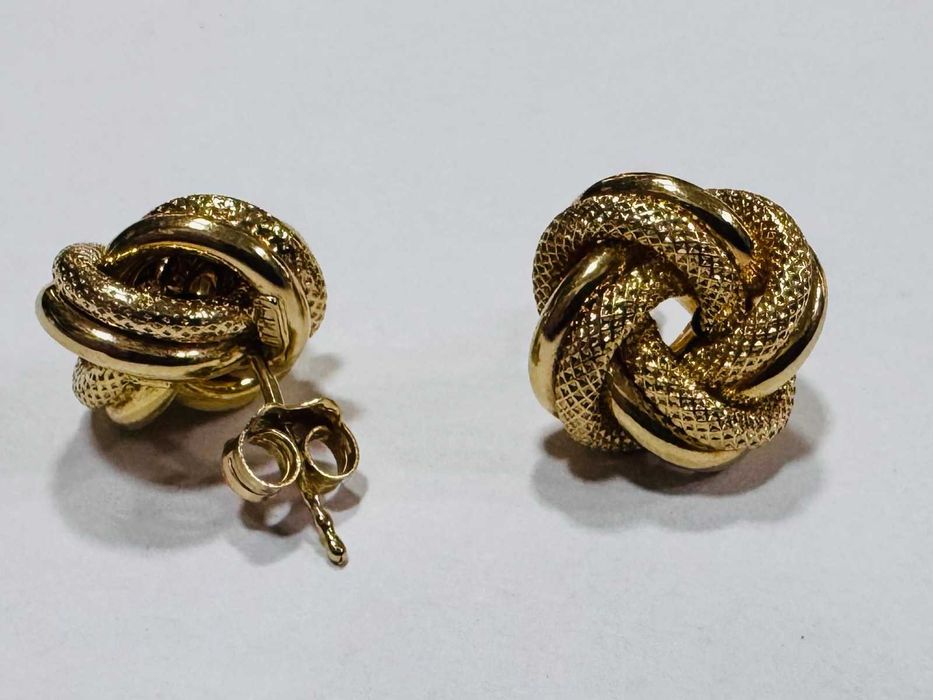 Златни обеци 14 К 585 /3,75 гр.