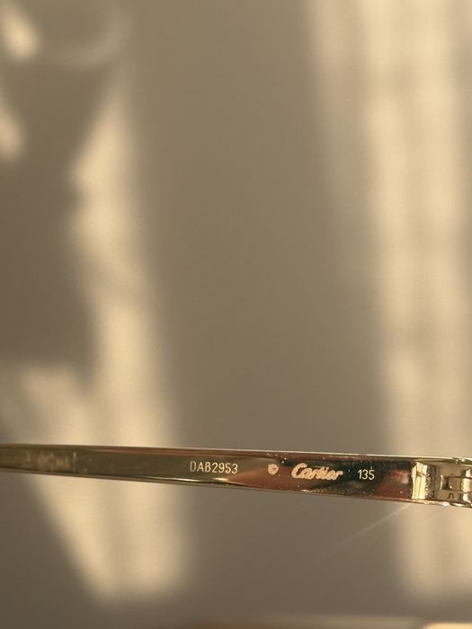 Cartier диоптер очила.