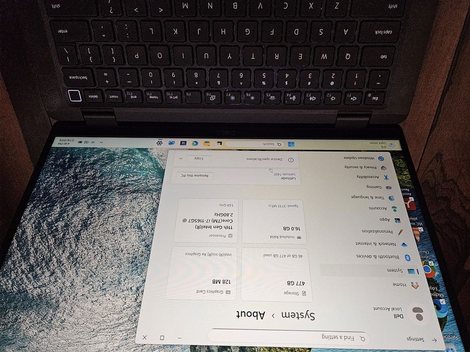 Dell Latitude 7420 i7-1165G7 16gb ram 512 ssd