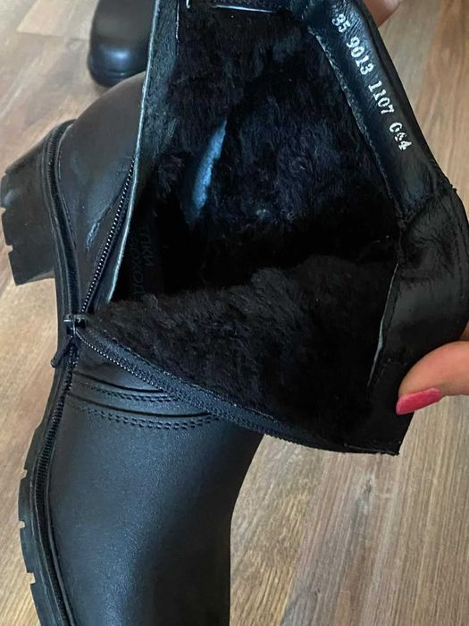 Нови военни кубинки номер 36-камуфлажни  И  черни  топли боти 35 ном