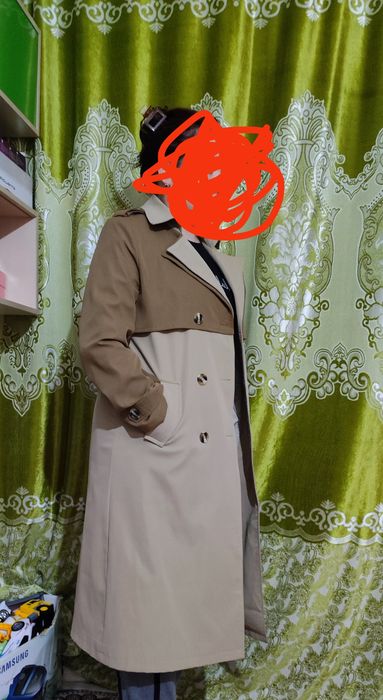 Тренч бежевый, 46-48размера