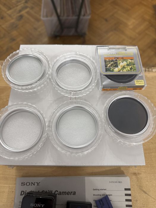 Sony DSC F717 full kit camera infrorosu