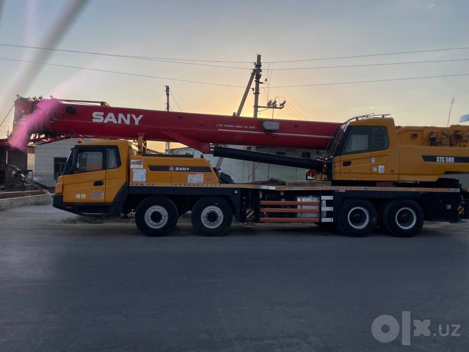 Автокран 50тн sany