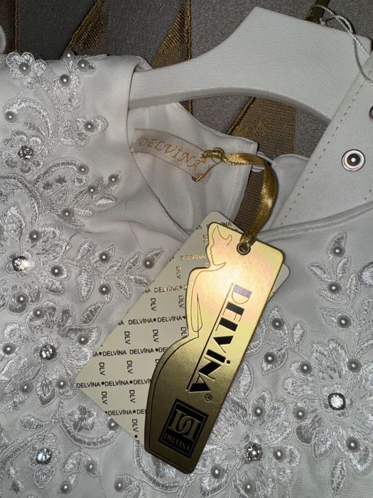 Платье белое; новое; Турция