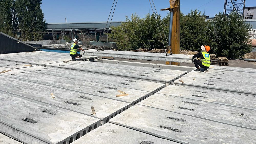 Бетонные плиты перекрытия