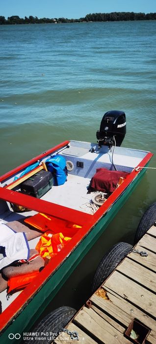 vand ambarcatiune de pescuit pretabila camping Delta Dunarii!5m x 1,60