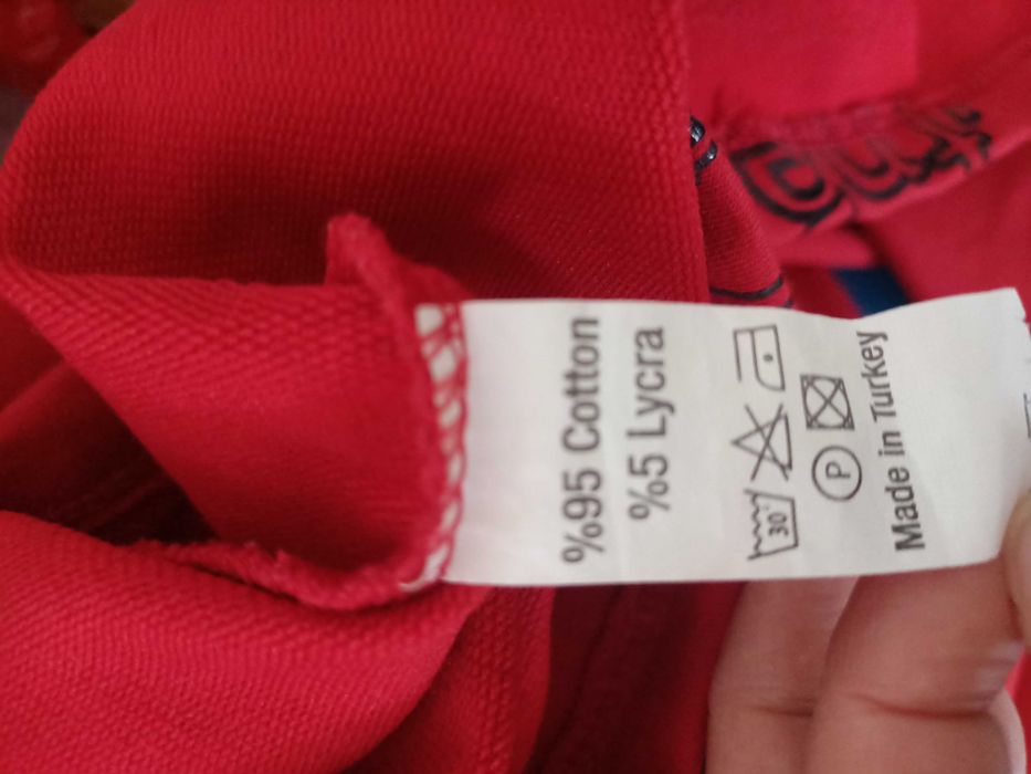 Rochie de damă roșie M bumbac de calitate superioara