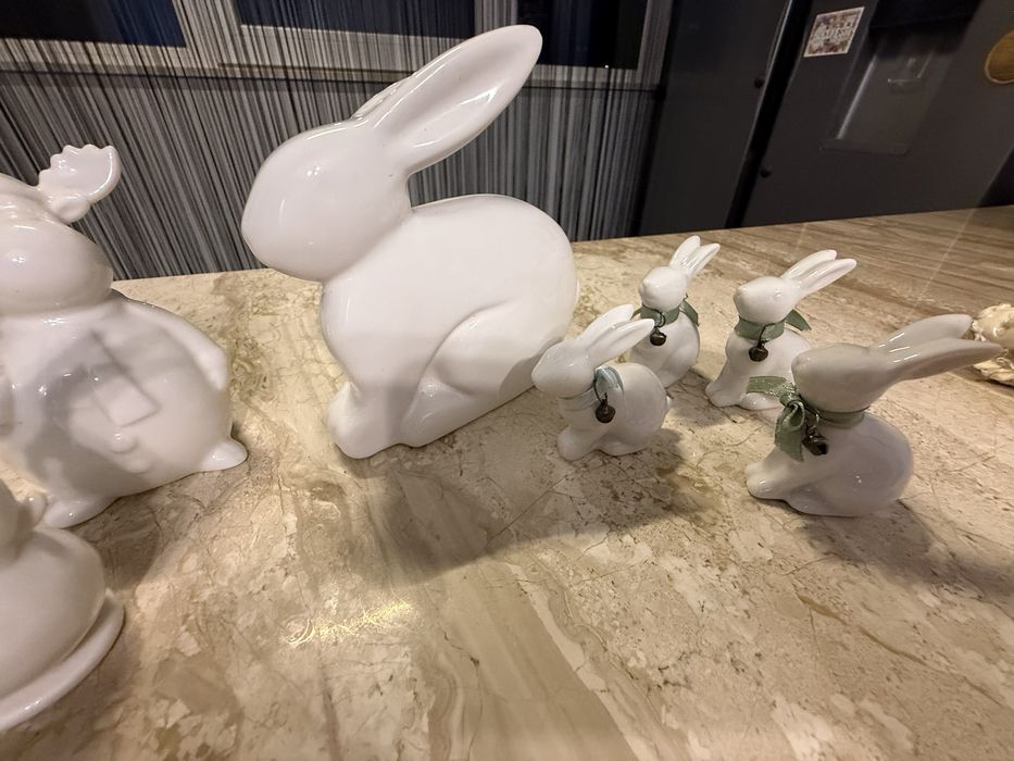 Комплект уникални порцеланови фигури (Германия)