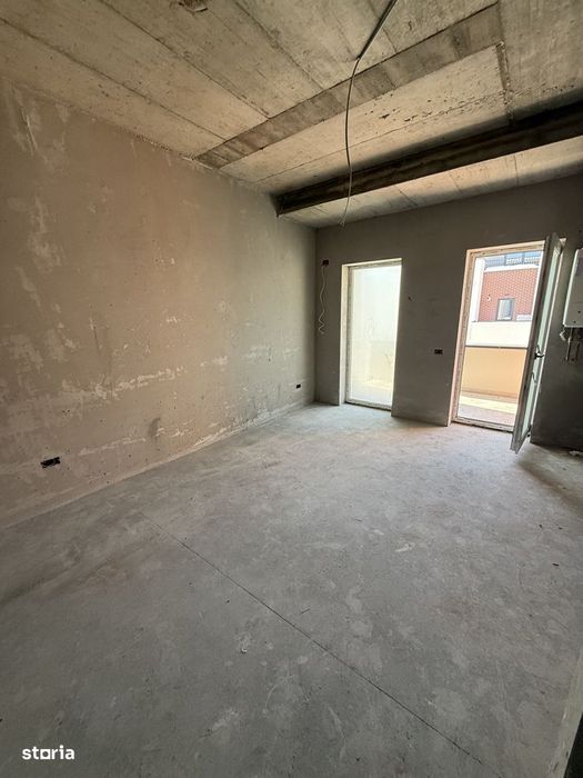 Bloc nou Anton Pann apartament 2 camere SEMIFINISAT parcare exterioara