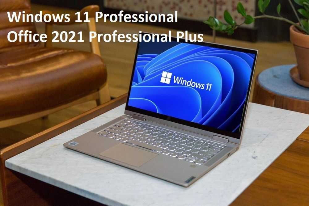 Stick bootabil Windows 11 Pro + Office 2021, licente retail, pret real