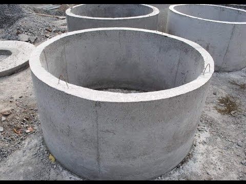 Кольца для септика и колодца