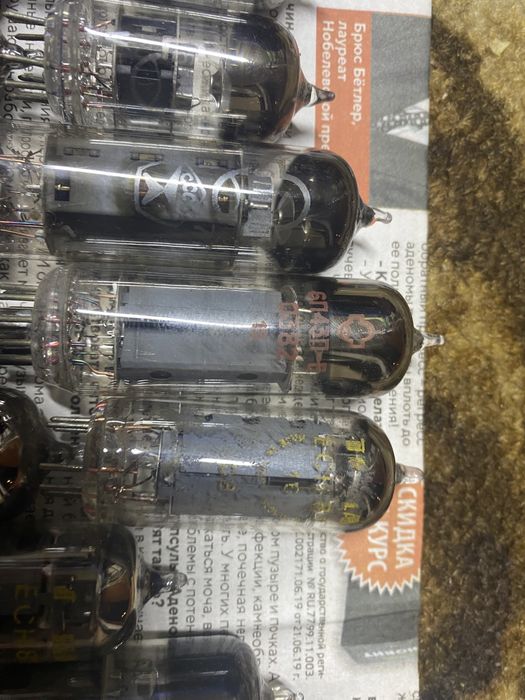 Радио лампы ссср и др.