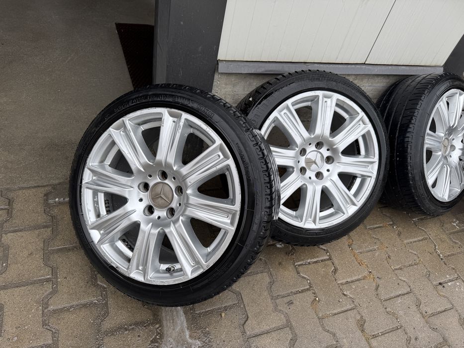 Set jante originale mercedes 17 plus rezerva cadou