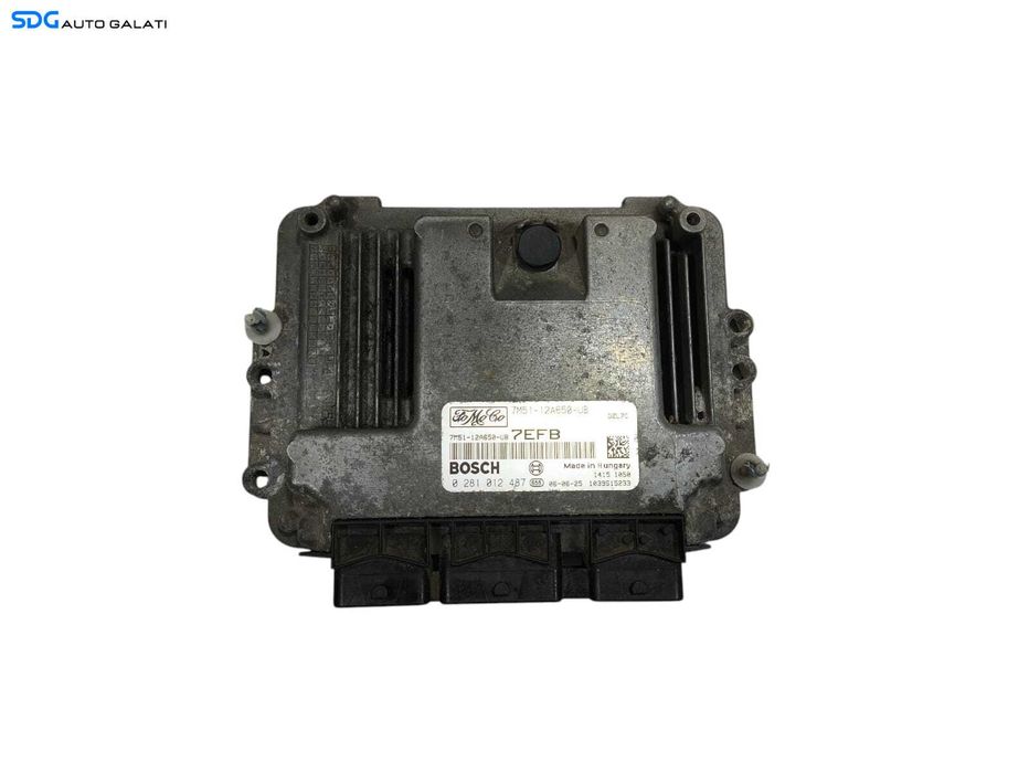 ECU Calculator Motor Bosch Ford C-Max 2 1.6 TDCI 2004 - 2010 Cod 7M51-12A650-UB 0281012487 [LC2131] [LC2132]