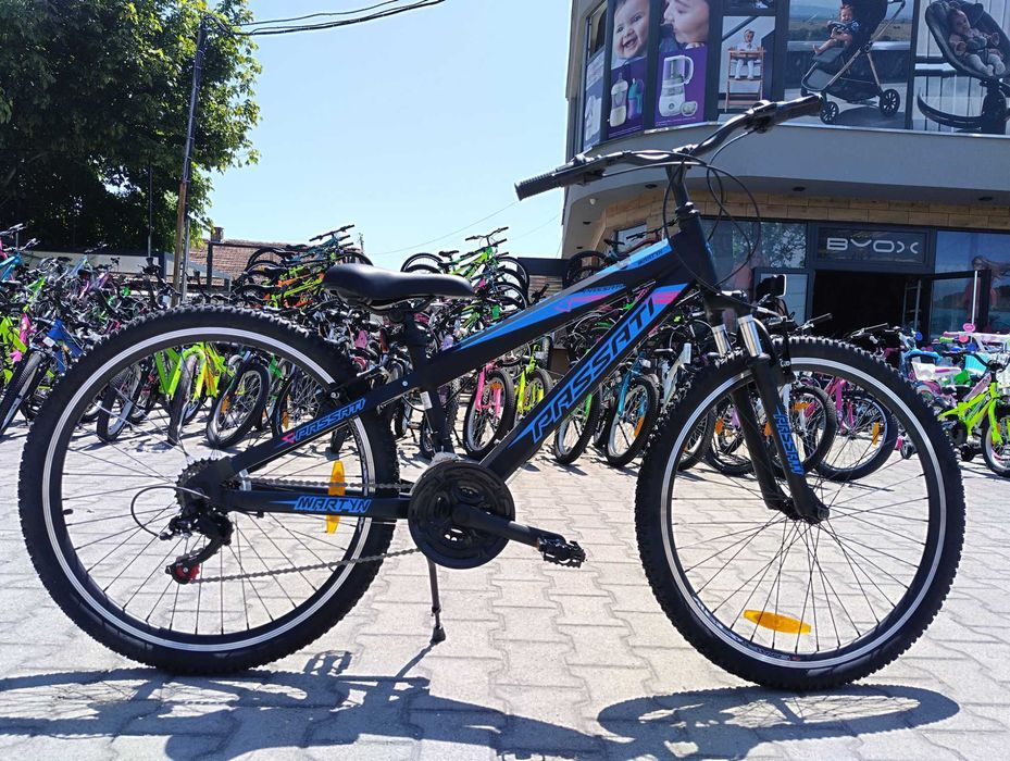 PASSATI Алуминиев велосипед 26" MARTYN черен/син