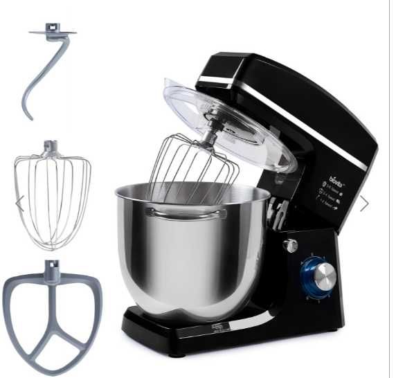 Mixer / Malaxor Biovita cu bol de 10L din inox, putere 1500W