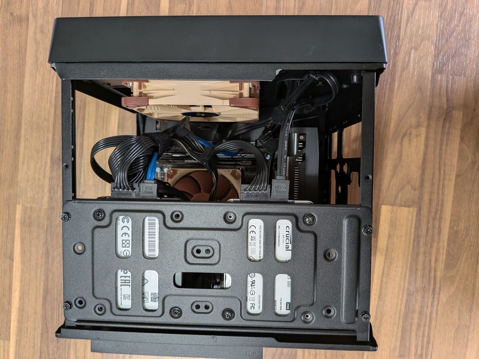 PC Gaming ITX i7 6700 GTX 1050 Ti Noctua Corsair SF450 SSD