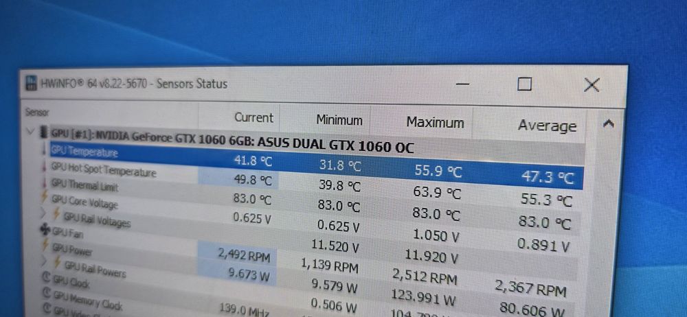 Placa video gaming GTX 1060 6GB White Dual Fan