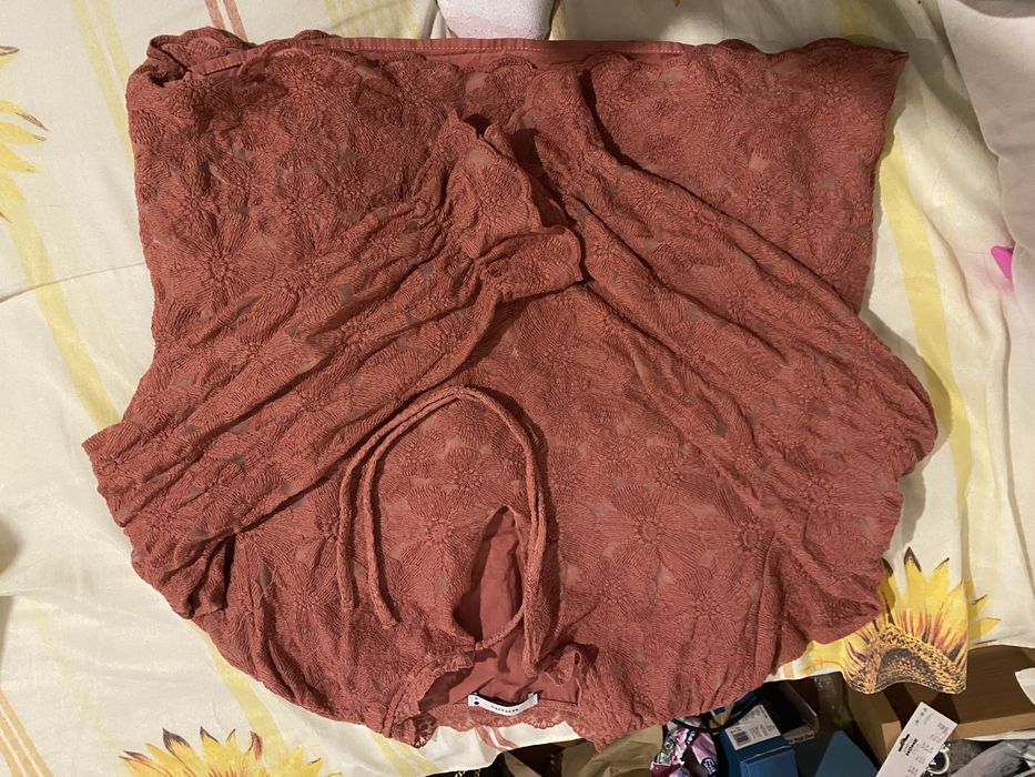 Блуза RESERVED в цвят пепел от рози