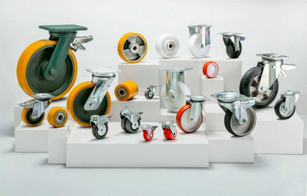 Колеса, колесики для оборудования