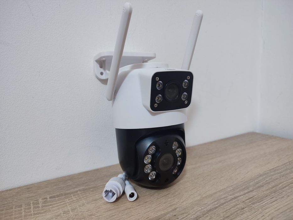 Camera supraveghere Dubla Exterior ,Wireless, Ultra HD, Wifi, iCsee