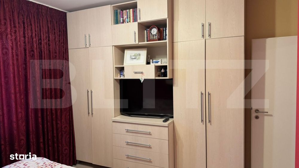 Apartament cu 3 camere, aer conditionat, etaj intermediar, lift, parca