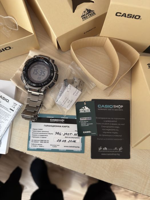 Casio Pro Trek prg340t