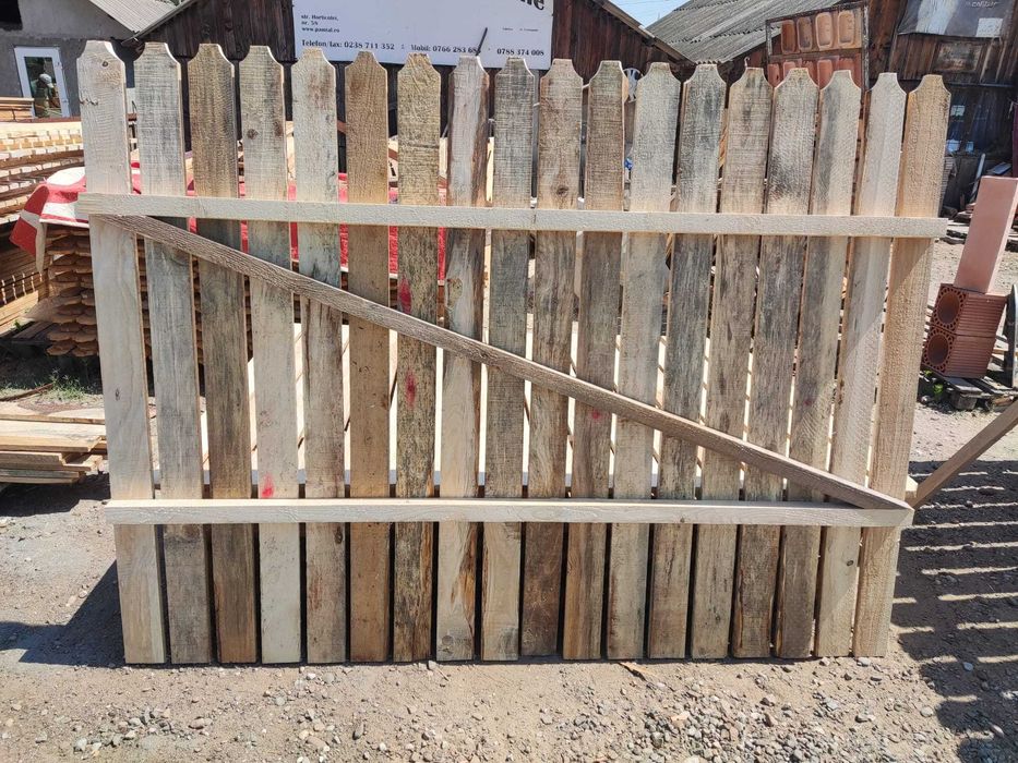 Garduri și porți  lemn