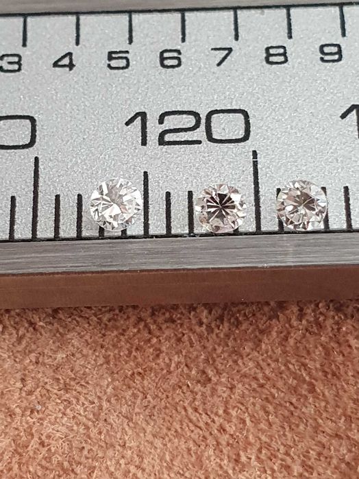 Diamante naturale Wesselton VVS 0,8ct total – 0,05ct bucata