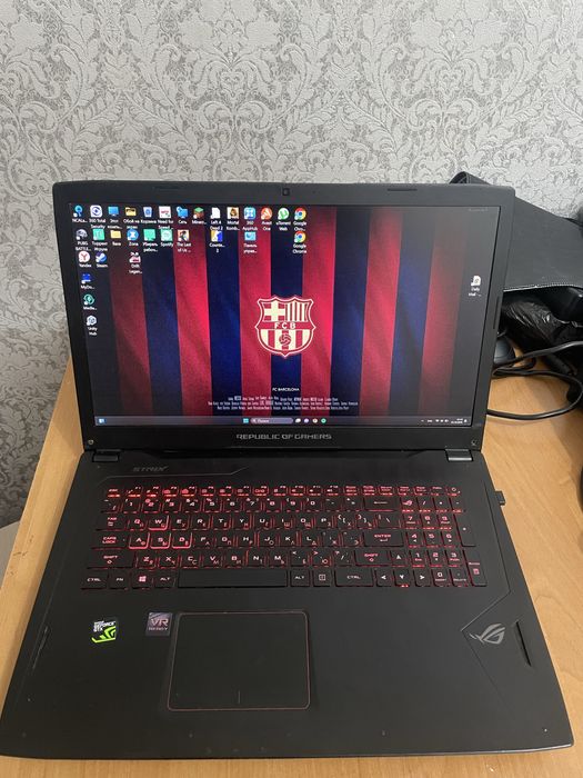 Игравой Asus rog strix gl702vi