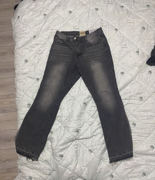 Серые джинсы Gallery Dept Flared