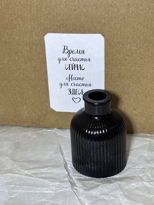 Ваза для сухоцветов,ручная работа.