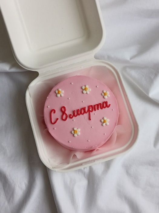 Бенто торт 8 марта