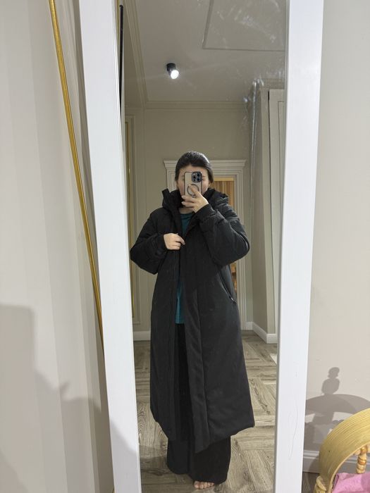 Длинная куртка Зара