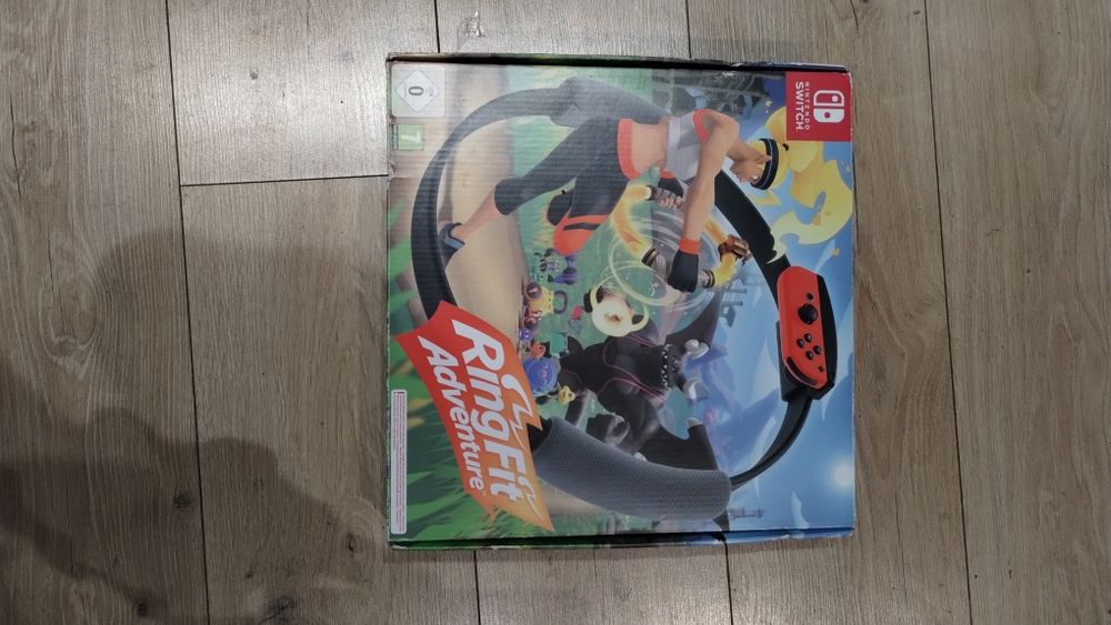 Nintendo switch oled карта памет,игра ring fit ,комплект ring fit