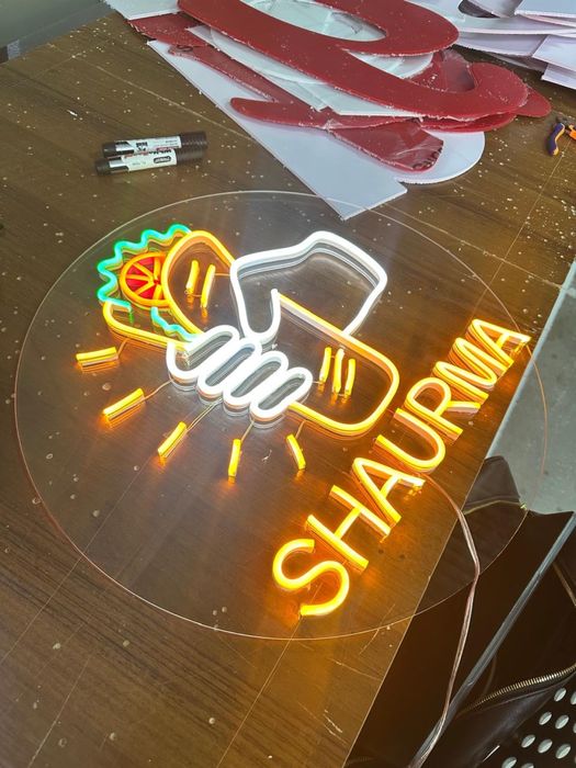 Неон Неоновая реклама