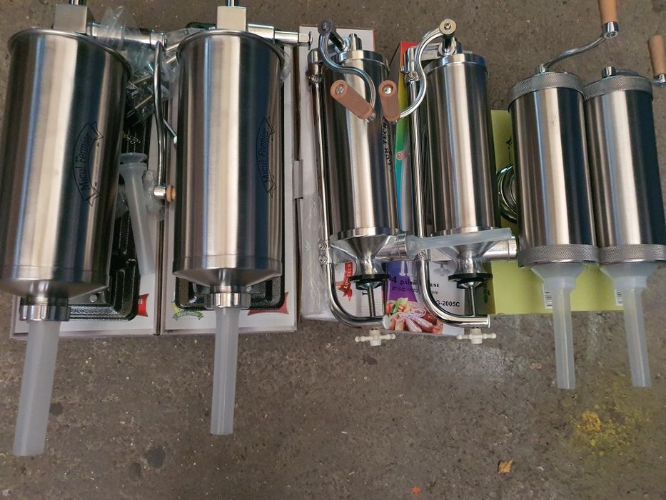 Mașina de umplut cîrnați verticală și orizontală