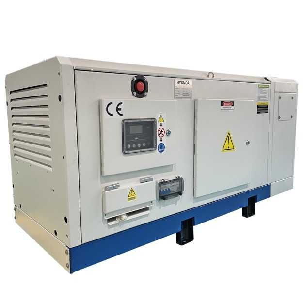 Generator curent diesel trifazic Hyundai DHY20L 20kVA / 16kW – insonorizat, AVR, pornire electrică