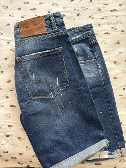 Къси дънкови гащи dsquared