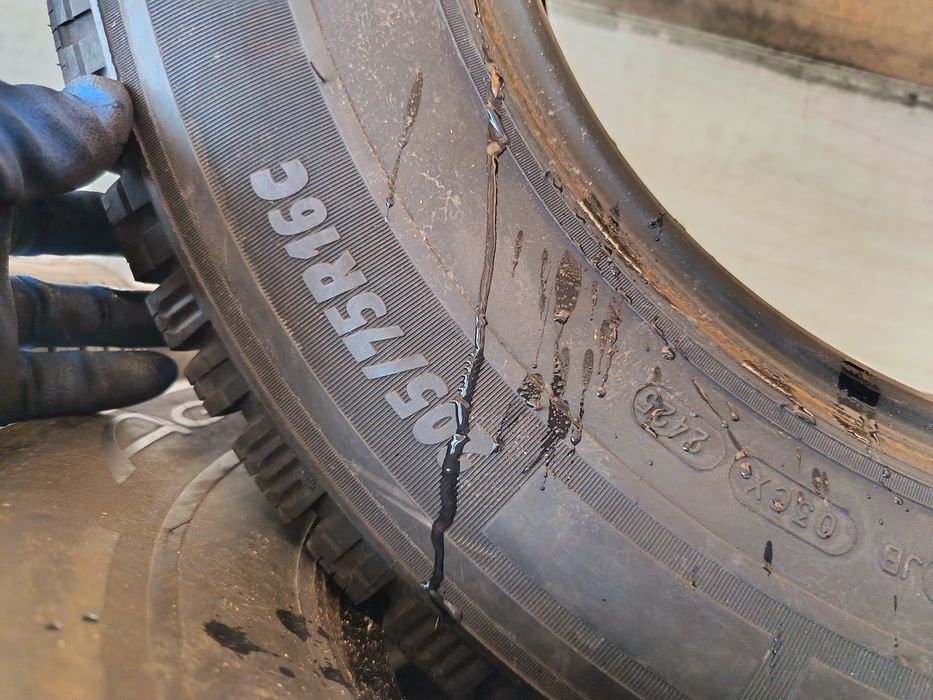 Anvelope MS iarna 205 75 16c Michelin 2025 și 2022 6.5mm