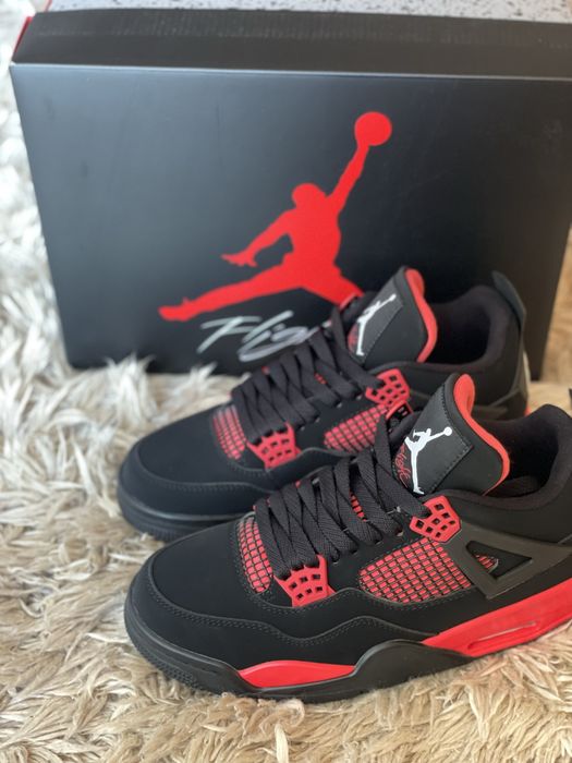 Air Jordan 4 Retro Red Thunder OG Black Bred