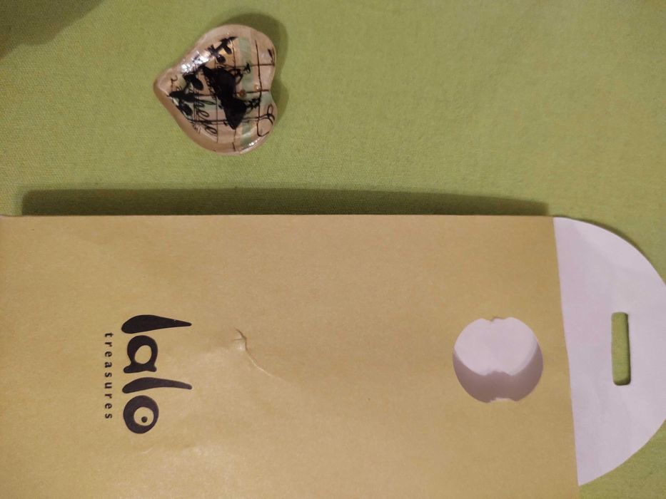 Брошка от смола Lato сърце