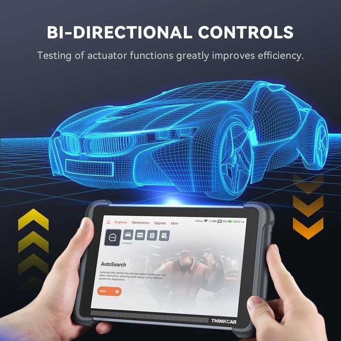 THINKCAR THINKSCAN 689BT-Автодиагностика на Български,доживотен ъпдейт