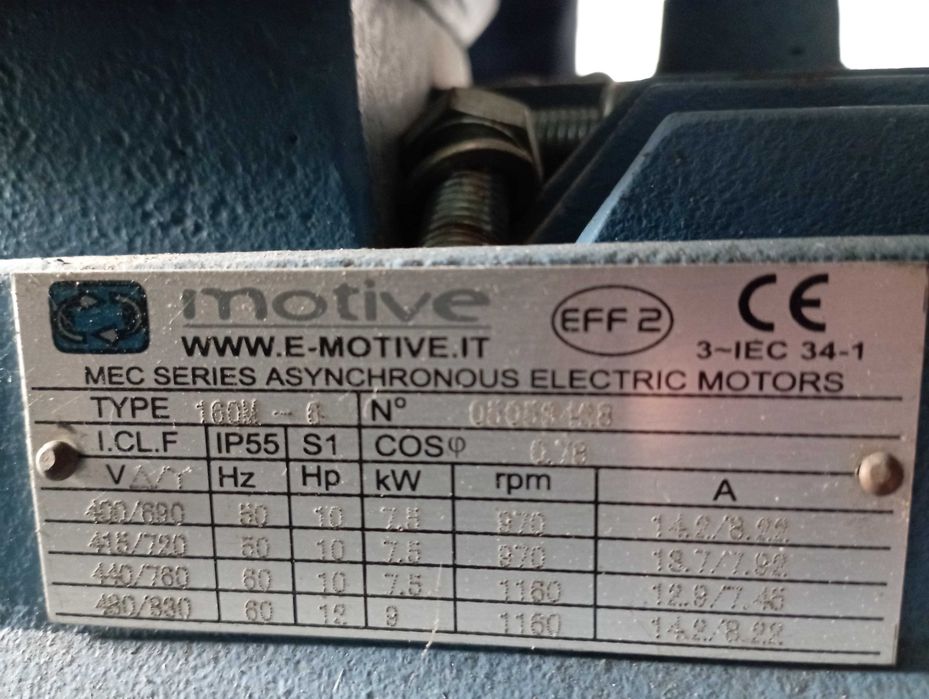 Електромотор 7,5 kW
