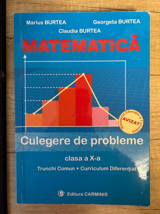 Carti Matematica Liceu - Marius si Georgeta Burtea