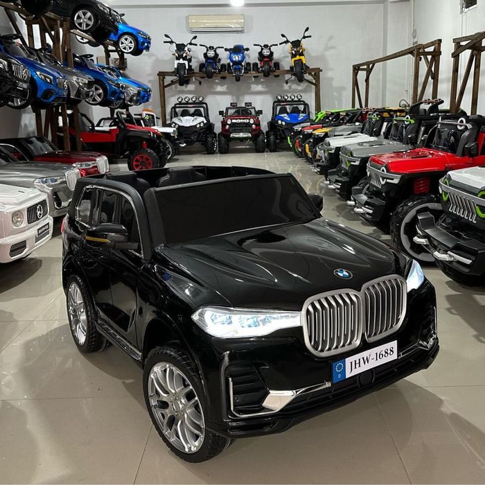Детский электромобиль двухместный BMW JHW-1688 польный привод 4WD