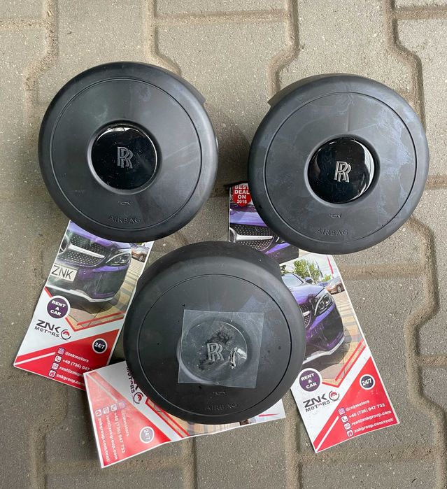 Rolls-Royce - kit airbag - centuri de siguranta - plansa de bord