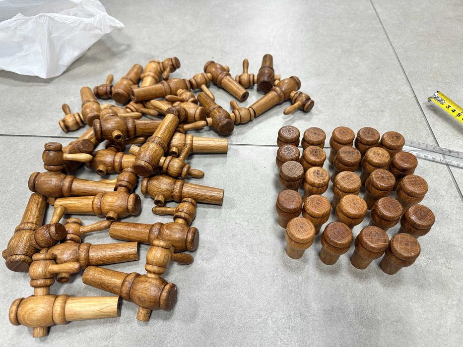 Краны и пробки дубовые для бочек