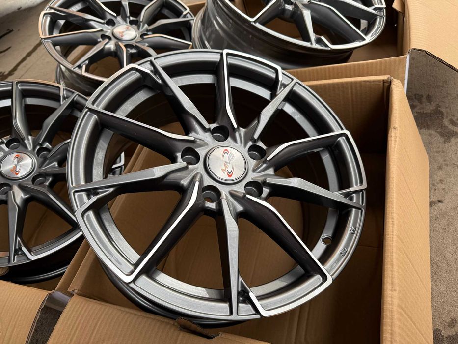 4 бр. чисто нови алуминиеви джанти VOG 16'' 5x114.3 ф67.1 ET35, 6.5J