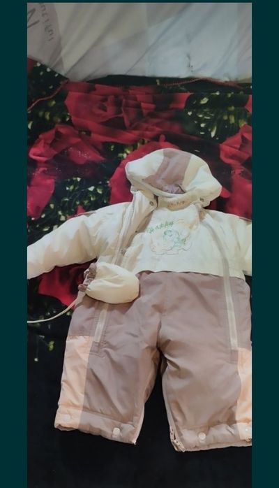 Зимние детские комбинезоны